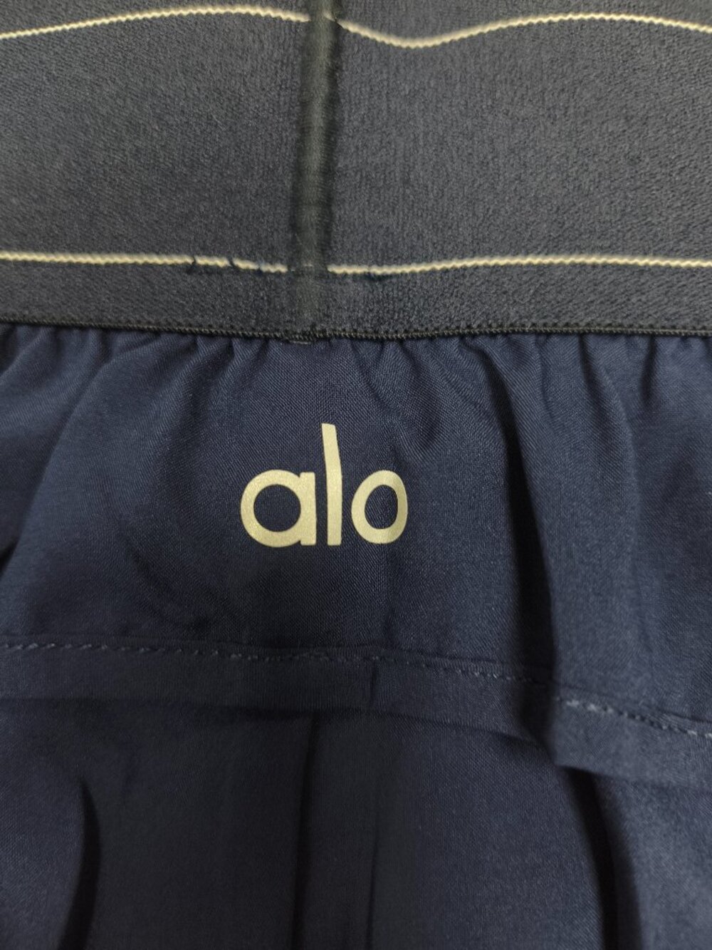 Navy ALO Yoga Match Point Athletic Shorts-New with Tags🎇Tennis Sports Daily😉 - Picture 4 of 7